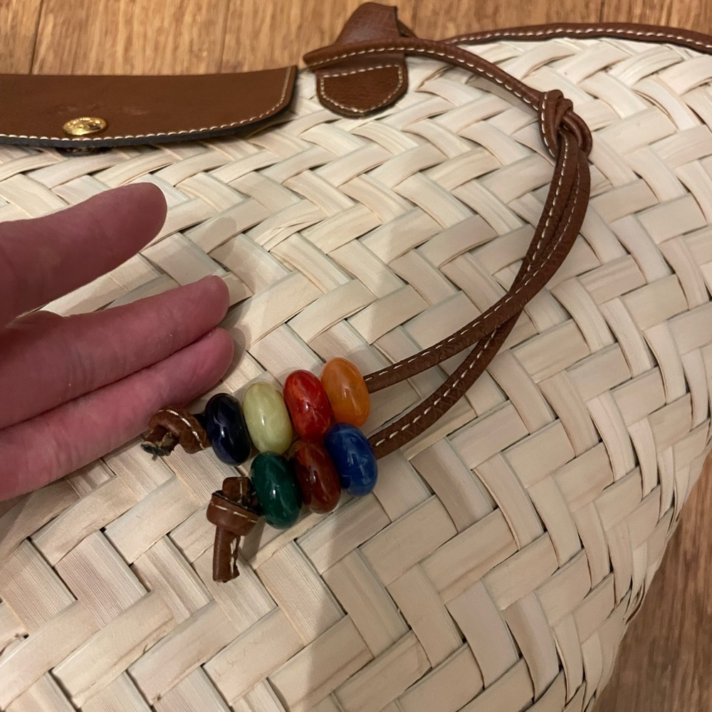 BNWT XL Longchamp Beach Tote - Picture 5 of 9